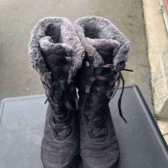 Columbia Sportswear Minx Omni Grip Waterproof Insulated Snow Boots Girls Size 2 - Picture 4 of 16